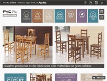 Tablet Screenshot of fcmmobiliario.com